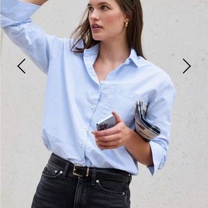 AYR The Deep End 100% oxford cotton shirt, used once .